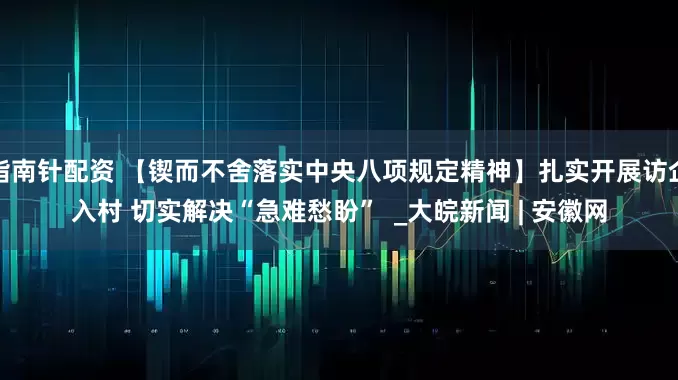 指南针配资 【锲而不舍落实中央八项规定精神】扎实开展访企入村 切实解决“急难愁盼”  _大皖新闻 | 安徽网